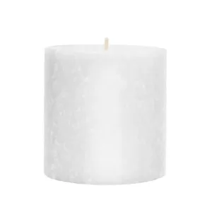 ROOT CANDLES 3 in. x 3 in. Timberline White Pillar Candle