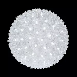 Wintergreen Lighting 7.5 in. 120-Light LED Cool White Decorative Starlight Sphere