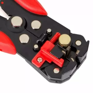XtremepowerUS 8 in. Self-Adjusting Wire Stripper/Cutter for 10-22 AWG and 4-22 AWG Wire