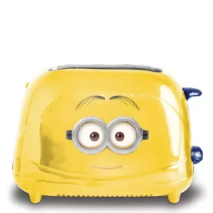 Uncanny Brands Minions Dave 2-Slice Yellow Toaster