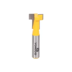 Yonico T Slot 7/16 in. Dia 1/4 in. Shank Carbide Tipped Router Bit