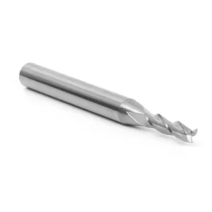 Yonico 1/8 in. Dia Solid Carbide 3-Flute Upcut Spiral End Mill 1/4 in. Shank CNC Router Bit