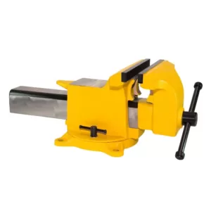 Yost 6 in. High Visibility All Steel Utility Workshop Bench Vise