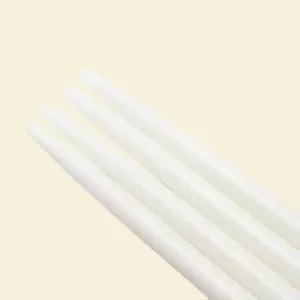 Zest Candle 10 in. White Taper Candles (12-Set)