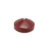Zest Candle 1.75 in. Brown Floating Candles (Box of 24)